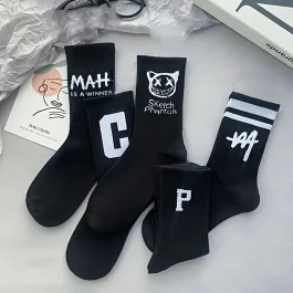 calcetines deportivos hasta la pantorrilla